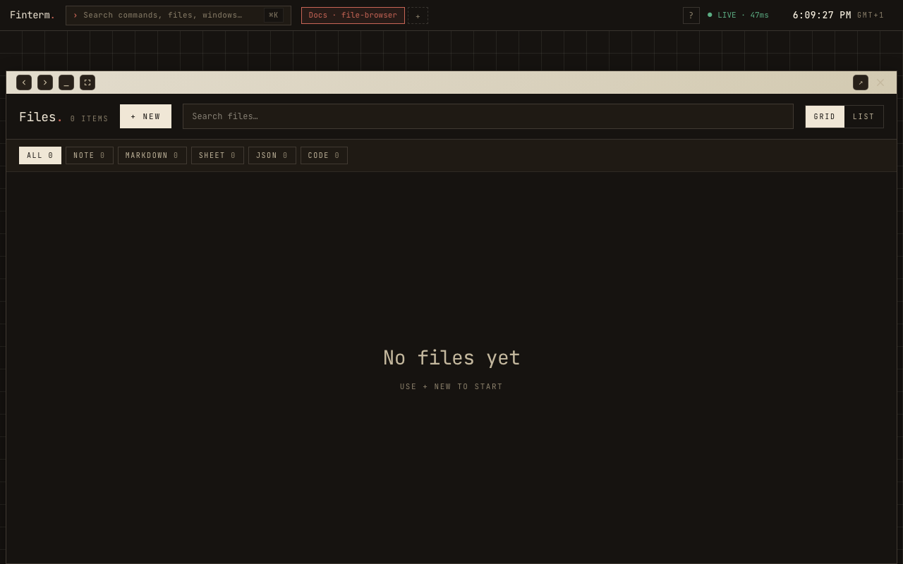 File browser window listing text and sheet files